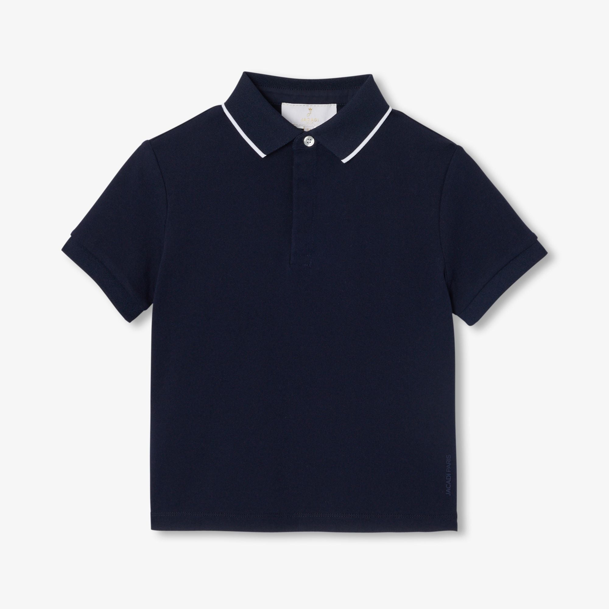 Boy ceremony polo shirt - Navy Blue