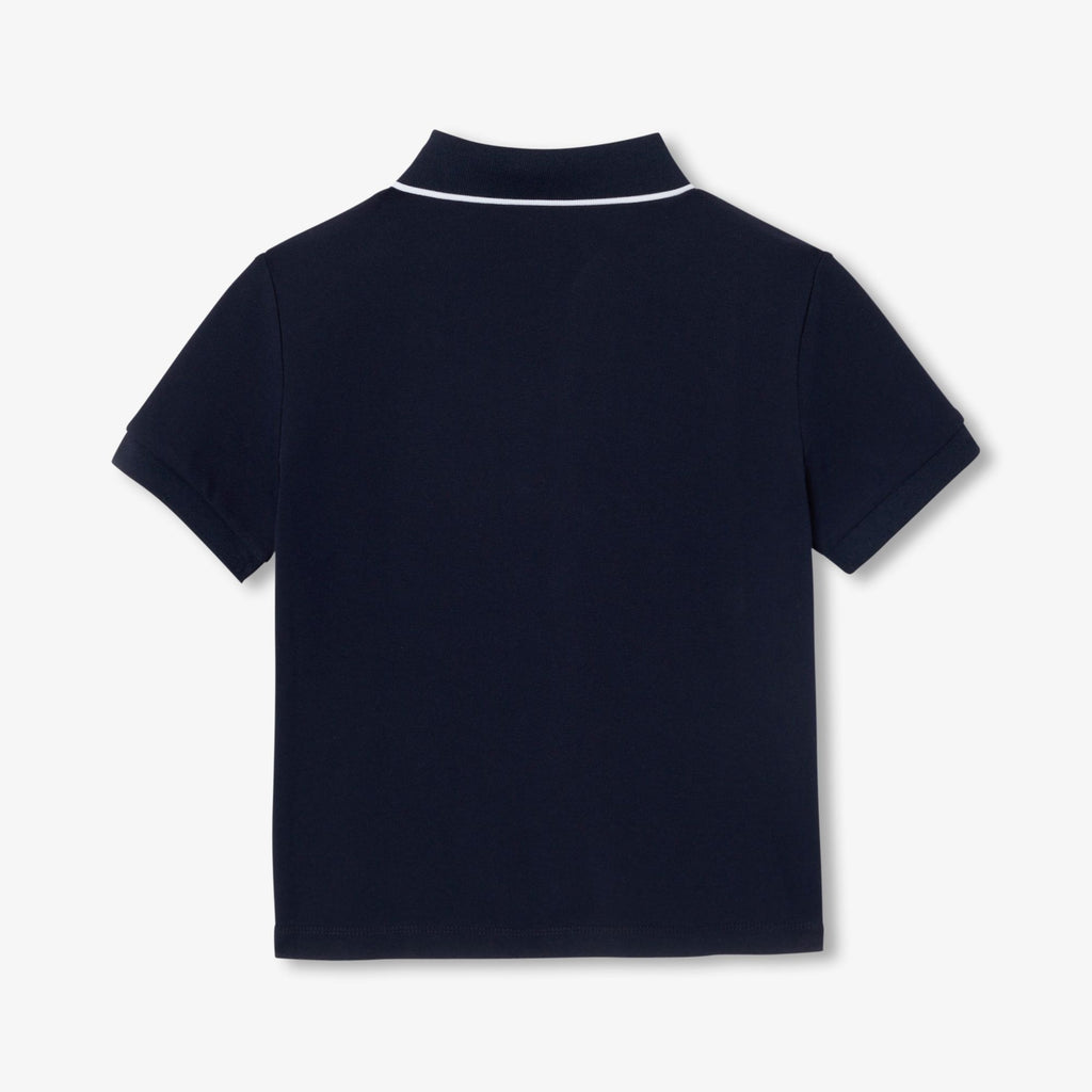 Boy ceremony polo shirt - Navy Blue