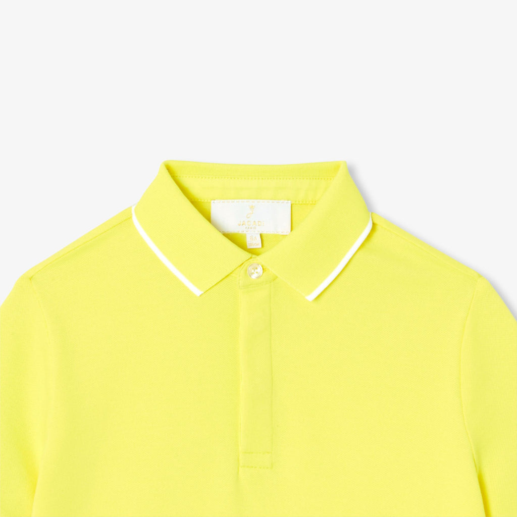 Ceremony Polo shirt Shirt Boy - Giallo Sole