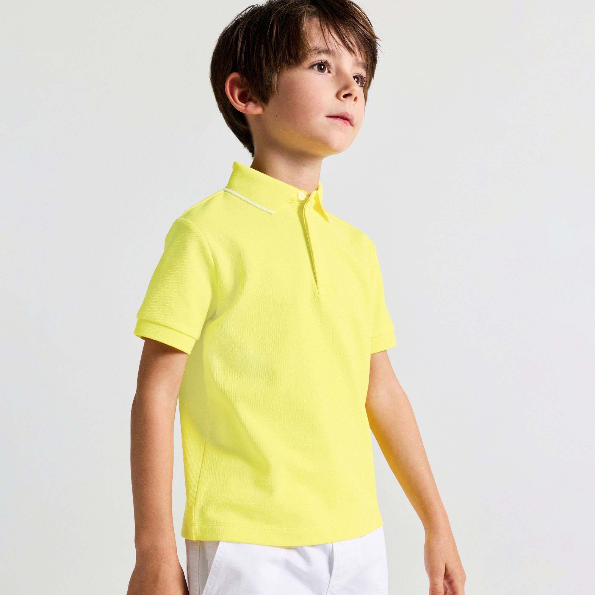 Ceremony Polo shirt Shirt Boy - Giallo Sole