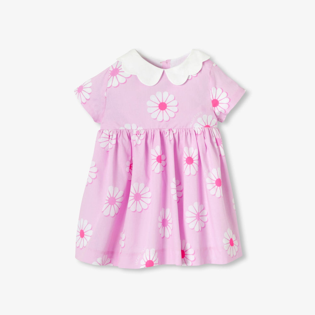 JC-NG140 - Jacadi Baby girl floral cotton dress