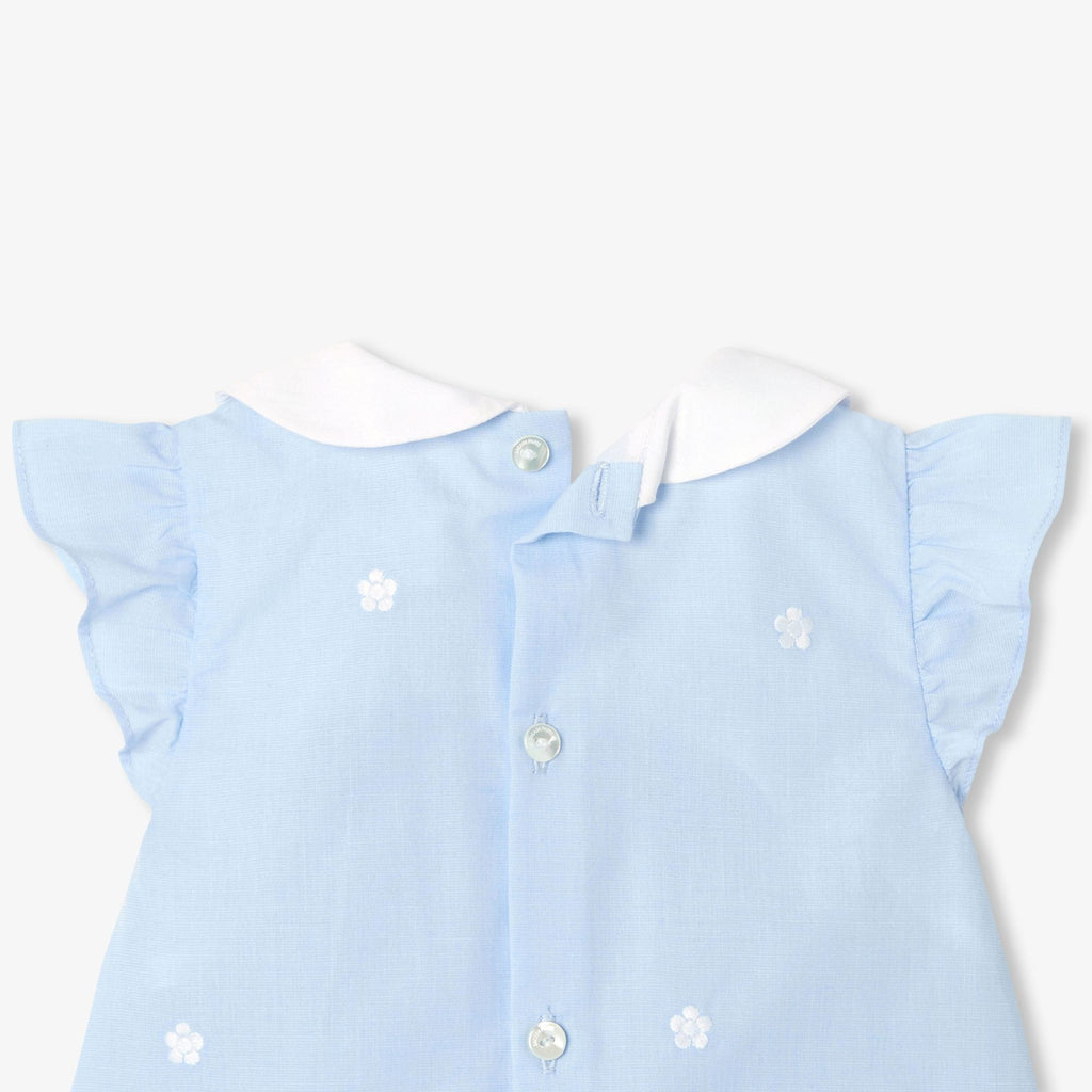 Outfit Set Di Cotton Fil-à-fil Baby Girl - Blue/Multicolour