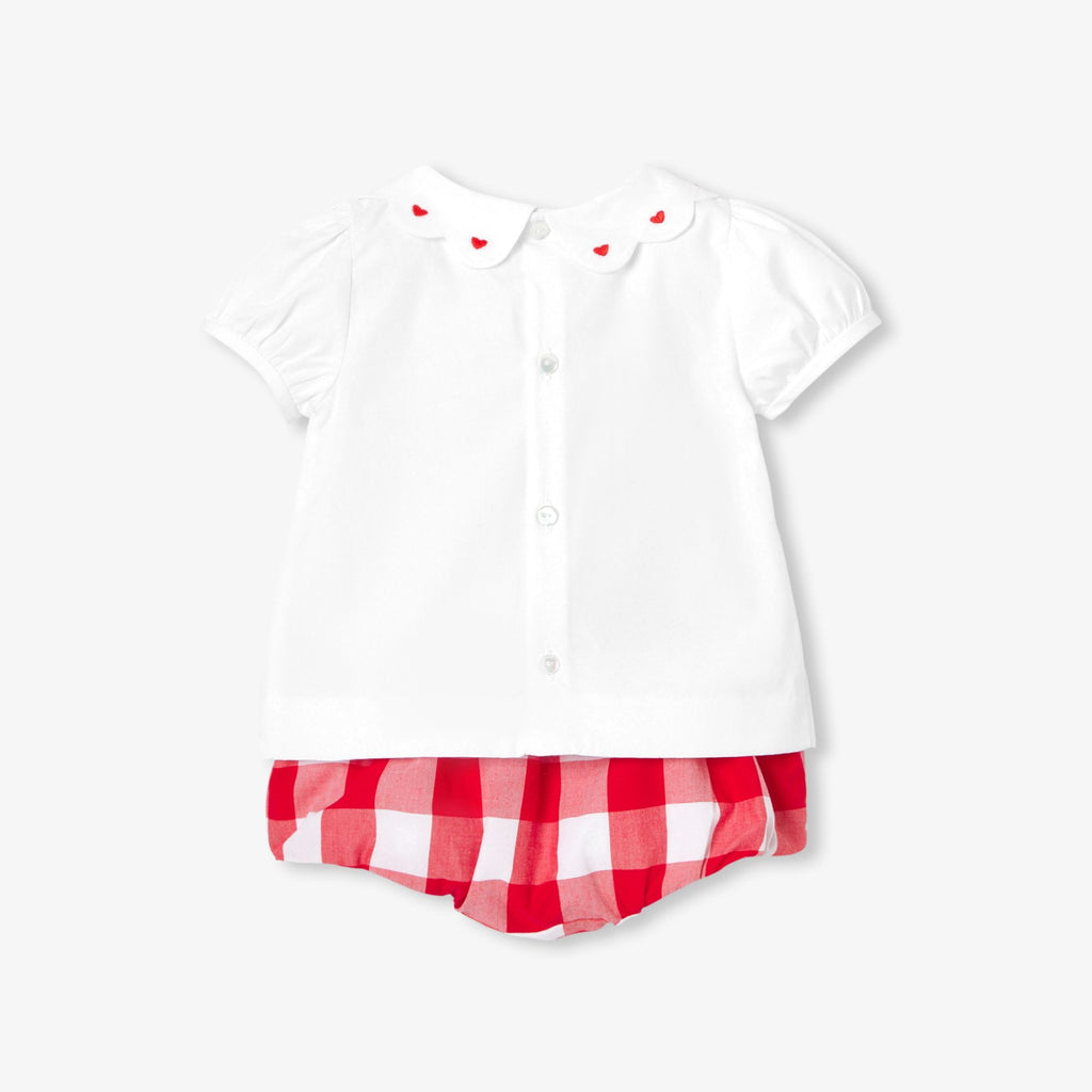 JC-NG145 - Jacadi Newborn girl cotton set