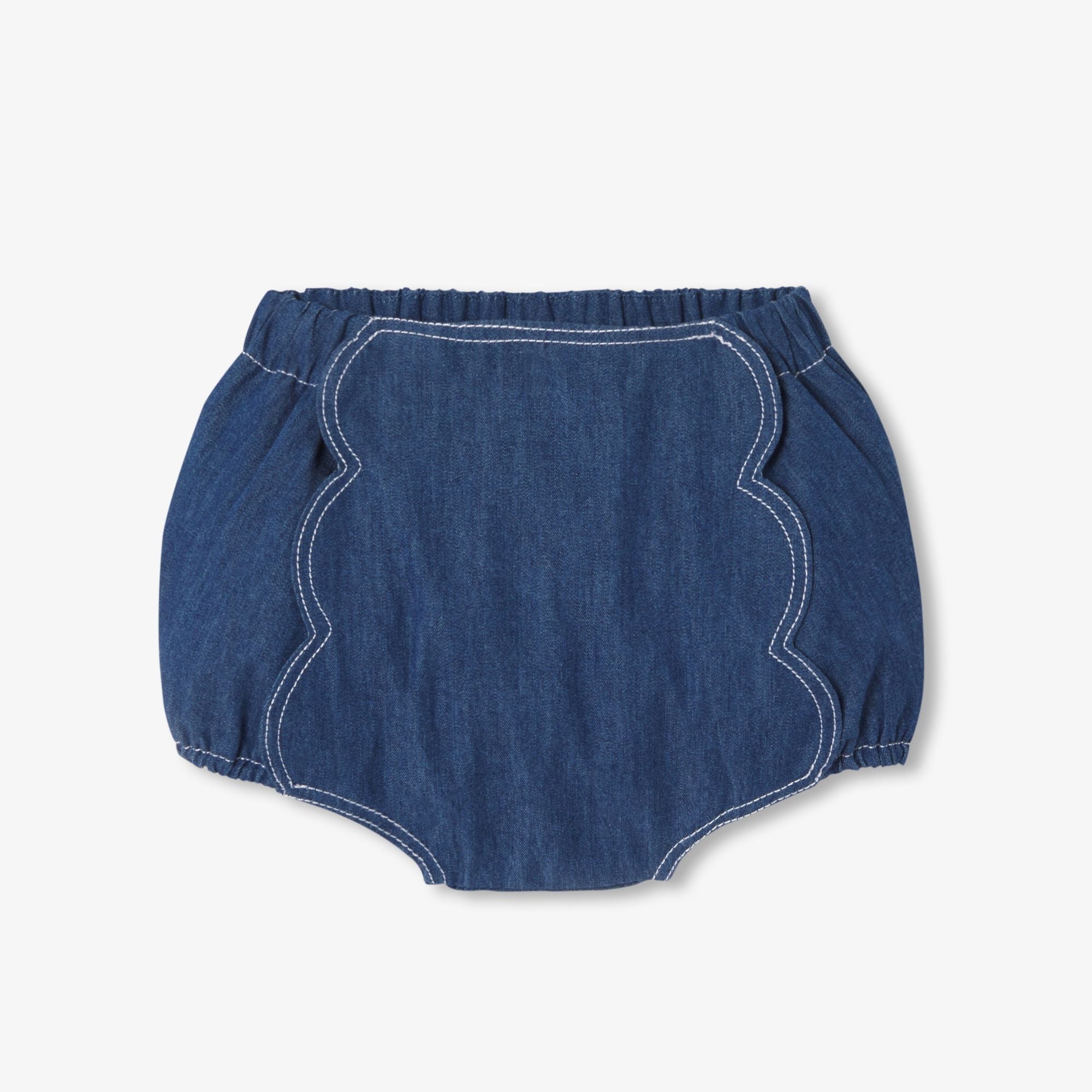 Outfit Set in Cotton Baby Girl - White/Multicolour