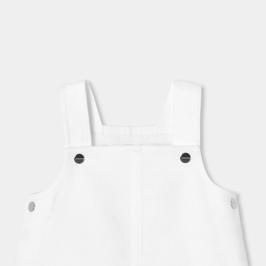 Baby girl twill shirt dress - Jacadi White