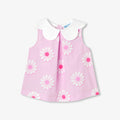 JC-NG165 - Jacadi Baby Girls' Sleeveless Blouse - Pink/Multicolor