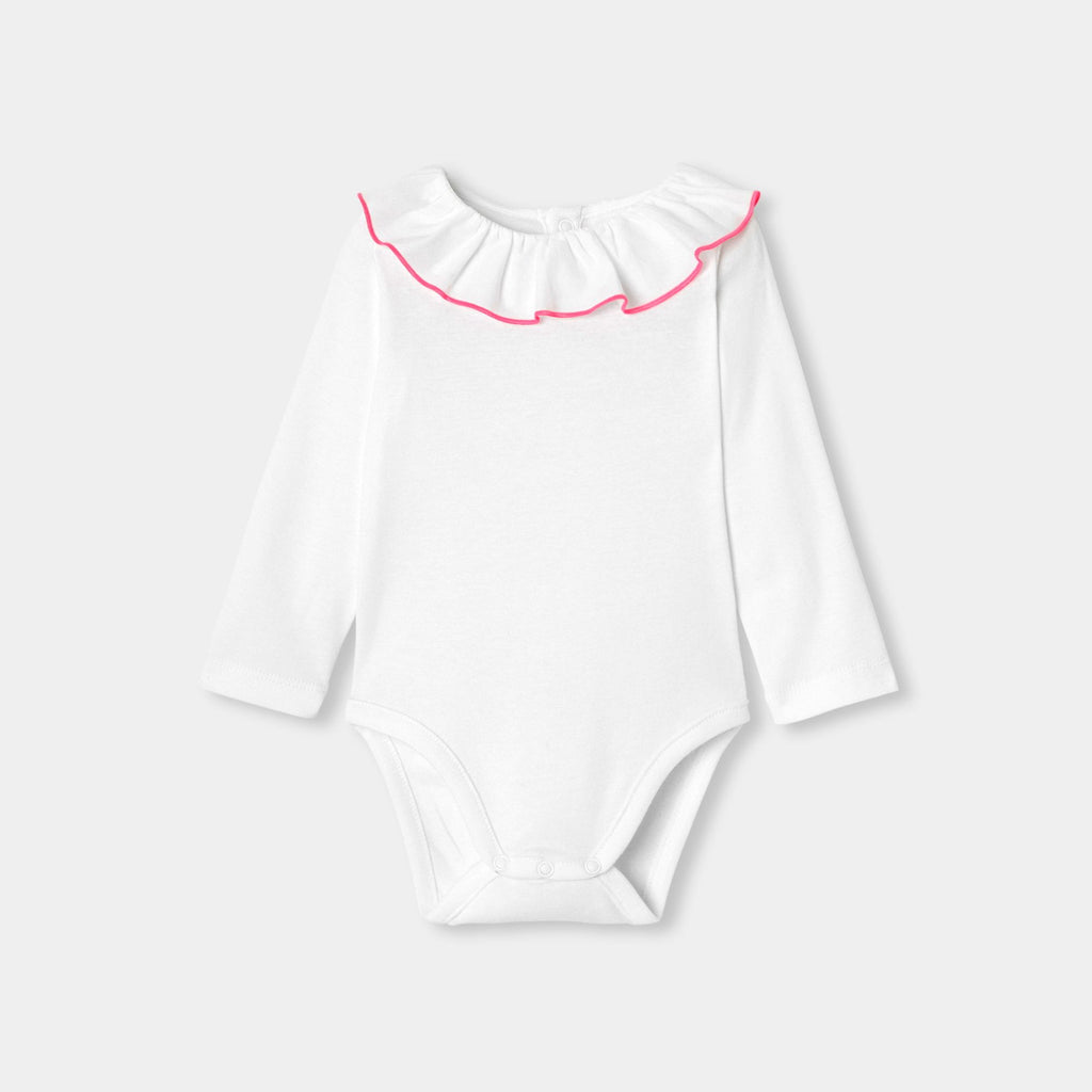 JC-NG138 - Jacadi Baby girl cotton bodysuit