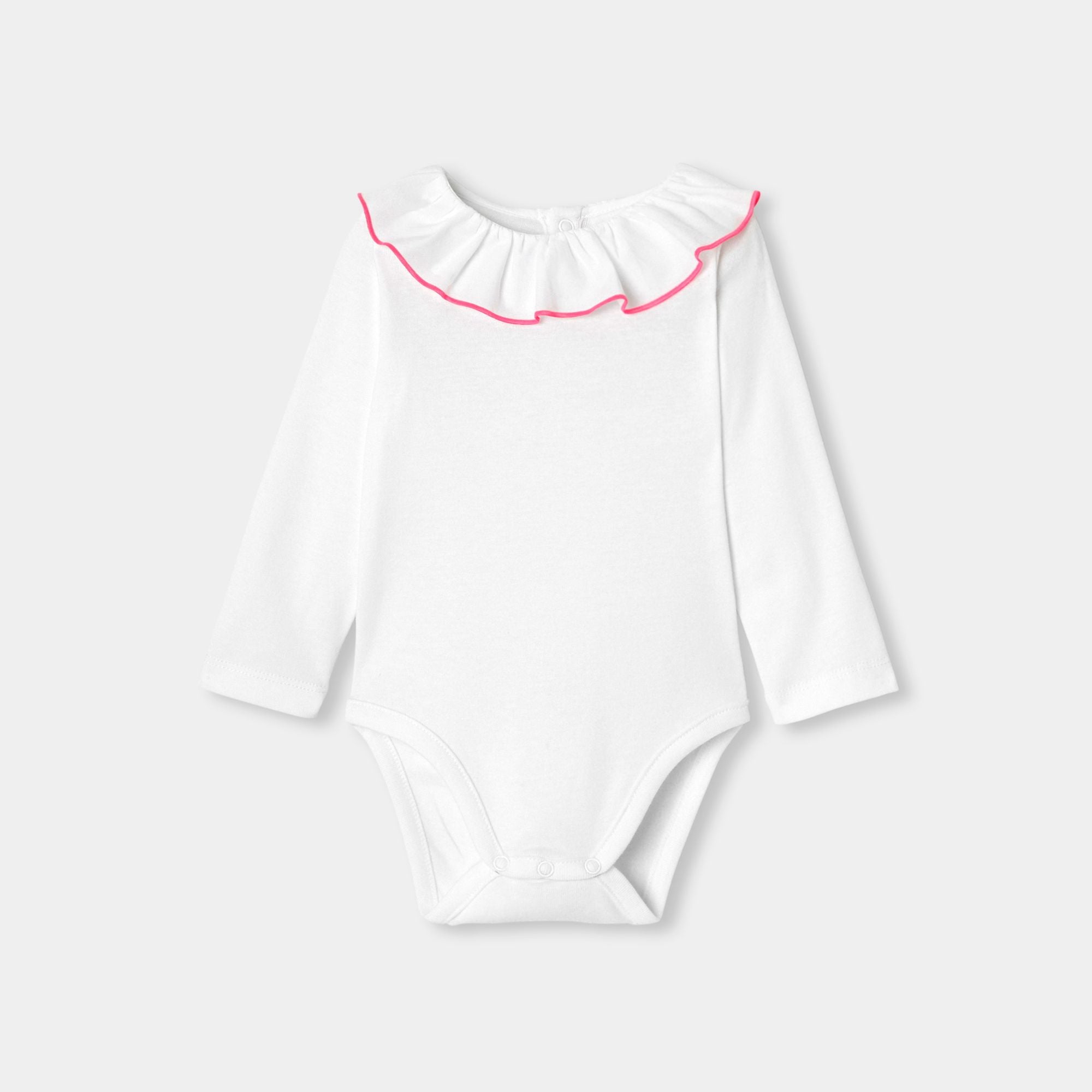 JC-NG138 - Jacadi Baby girl cotton bodysuit