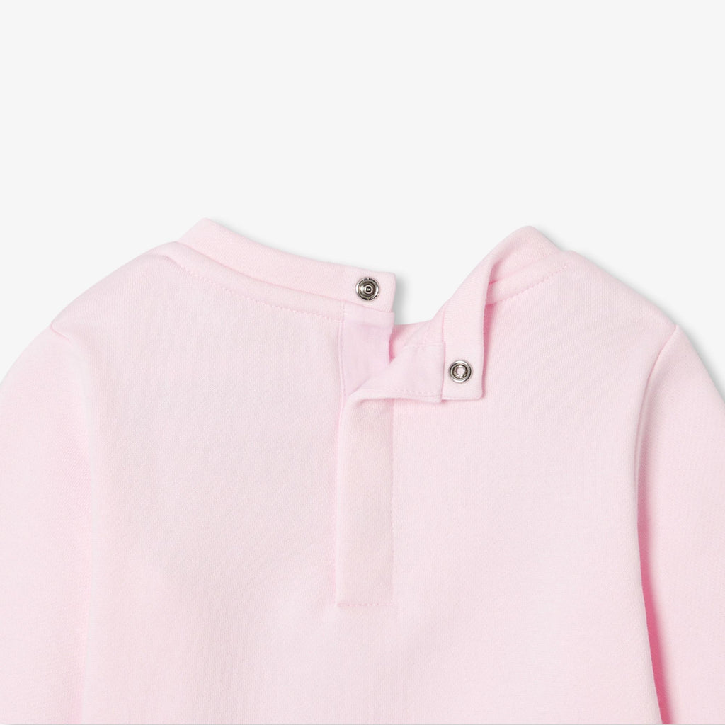 Baby girl sweatshirt top - Powder Pink Jacadi