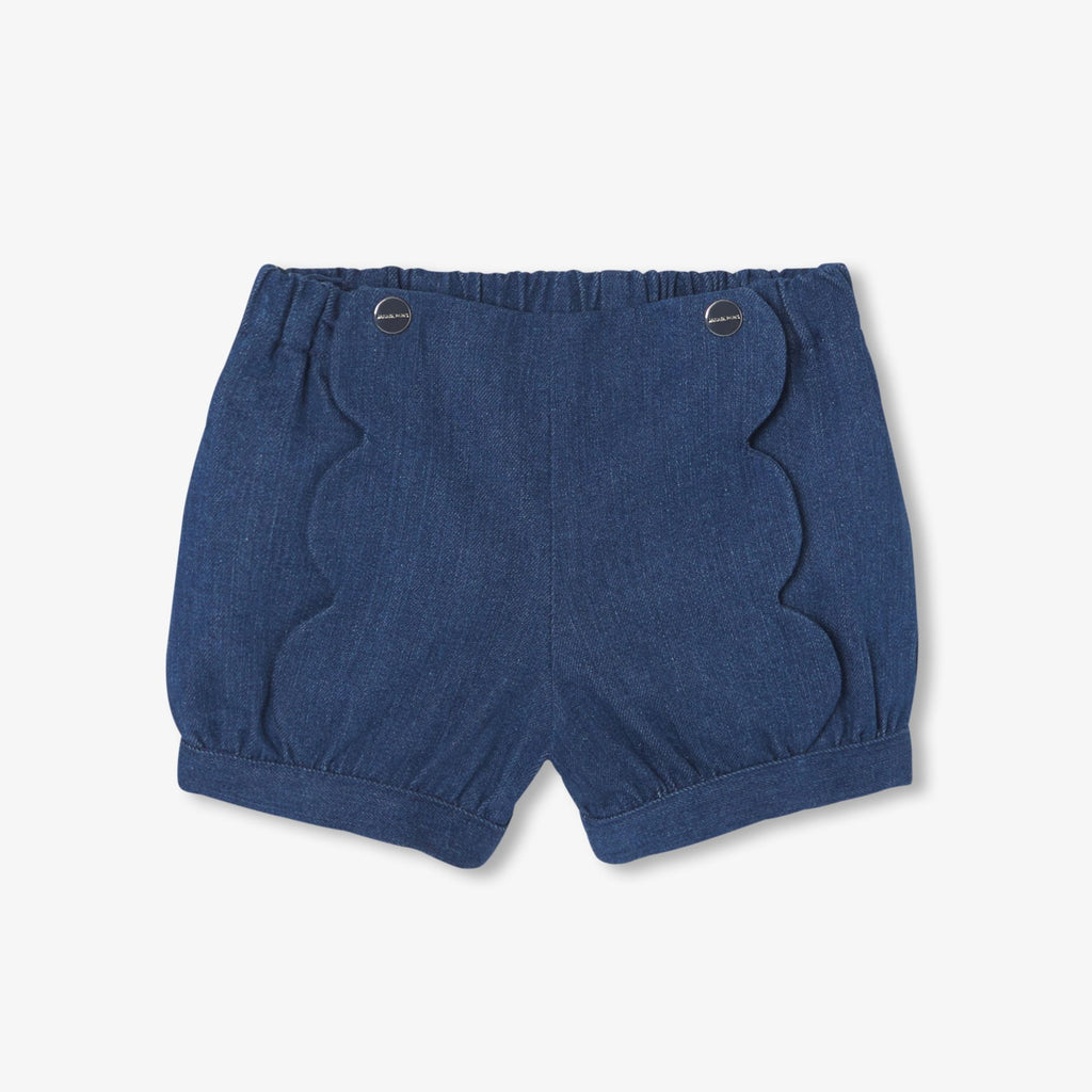 Baby girl denim shorts - Light Denim