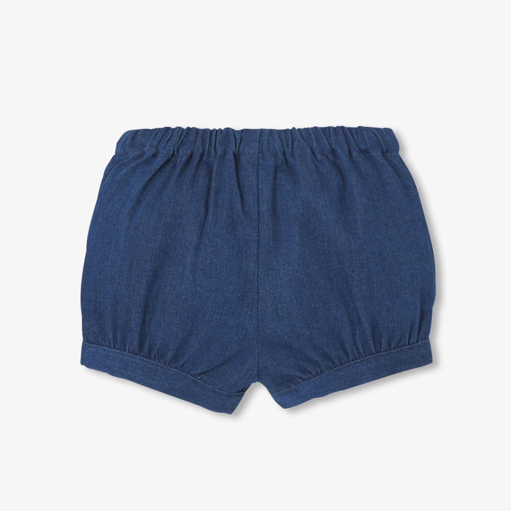 Baby girl denim shorts - Light Denim