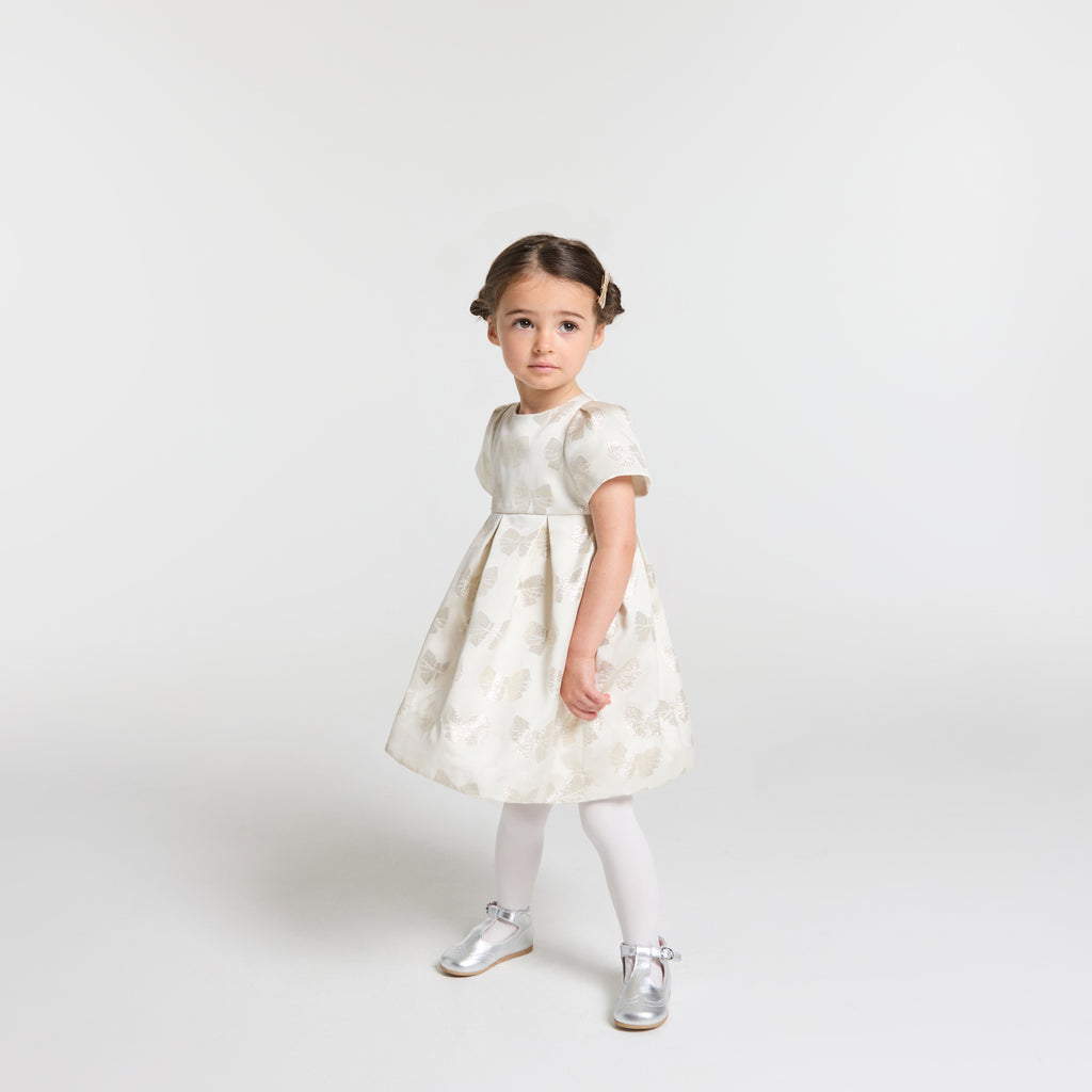 JC-NG100 - Jacadi Baby girl Christmas dress