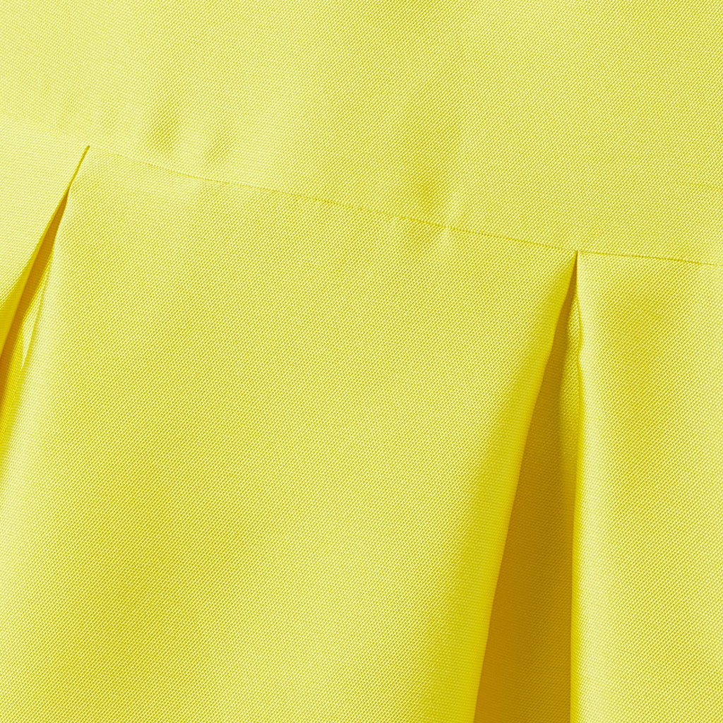 Ceremony Dress in Mikado Satin Girl - Sun Yellow