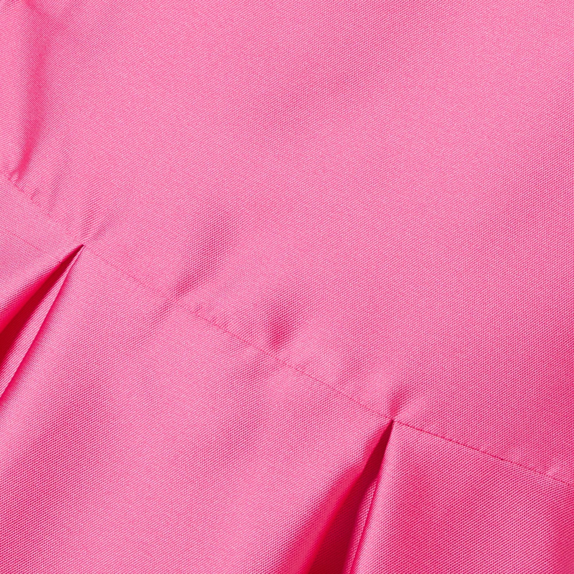 Girls' formal dress in Mikado satin