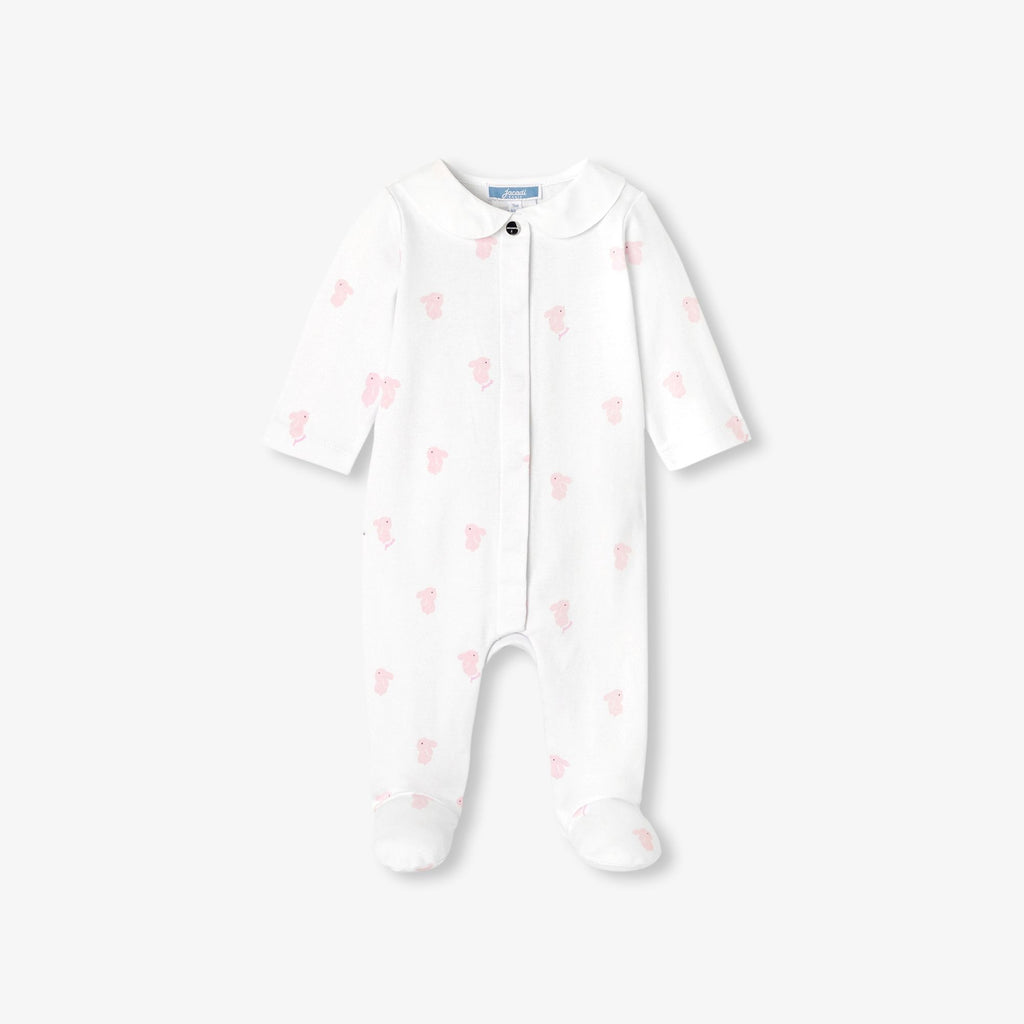 Baby girl interlock cotton pyjamas