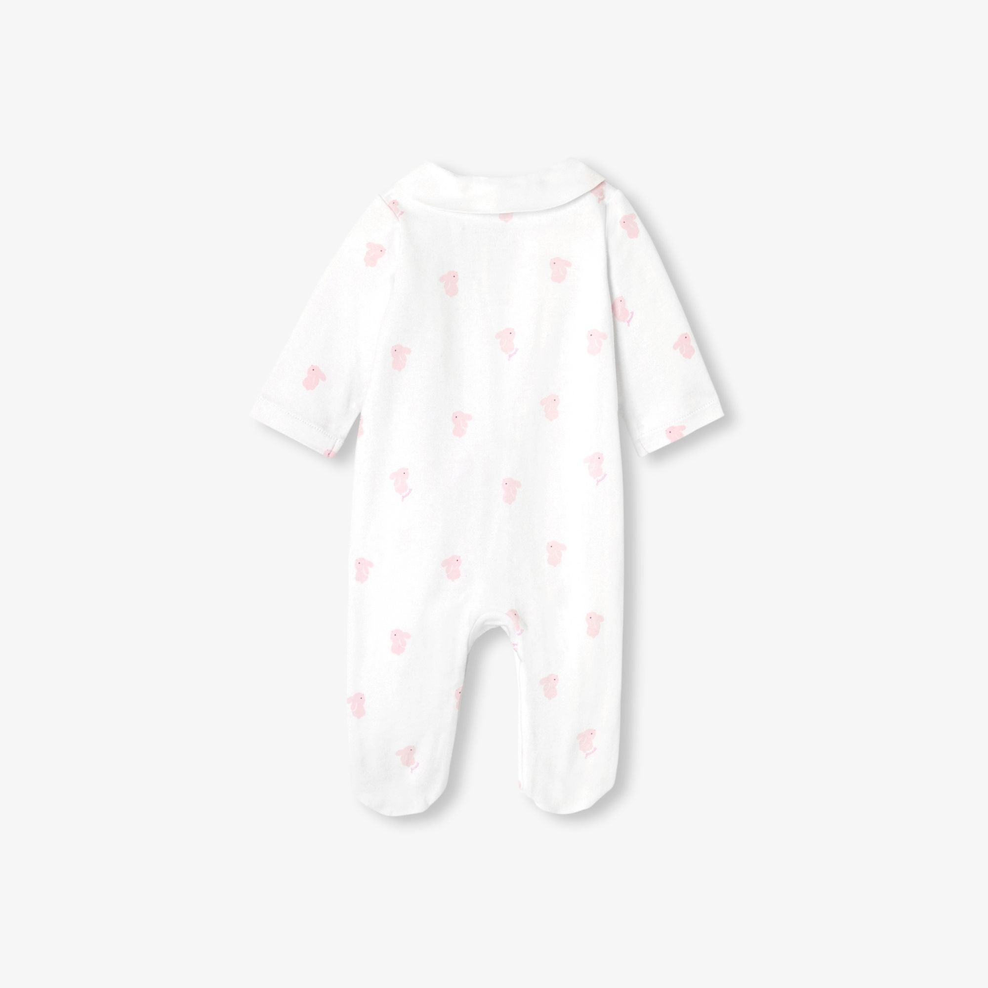 Baby girl interlock cotton pyjamas