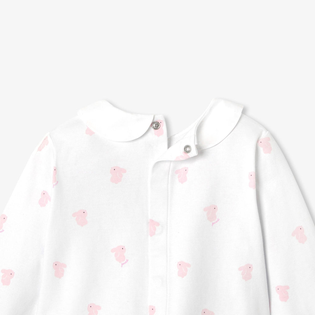Baby girl interlock cotton pyjamas