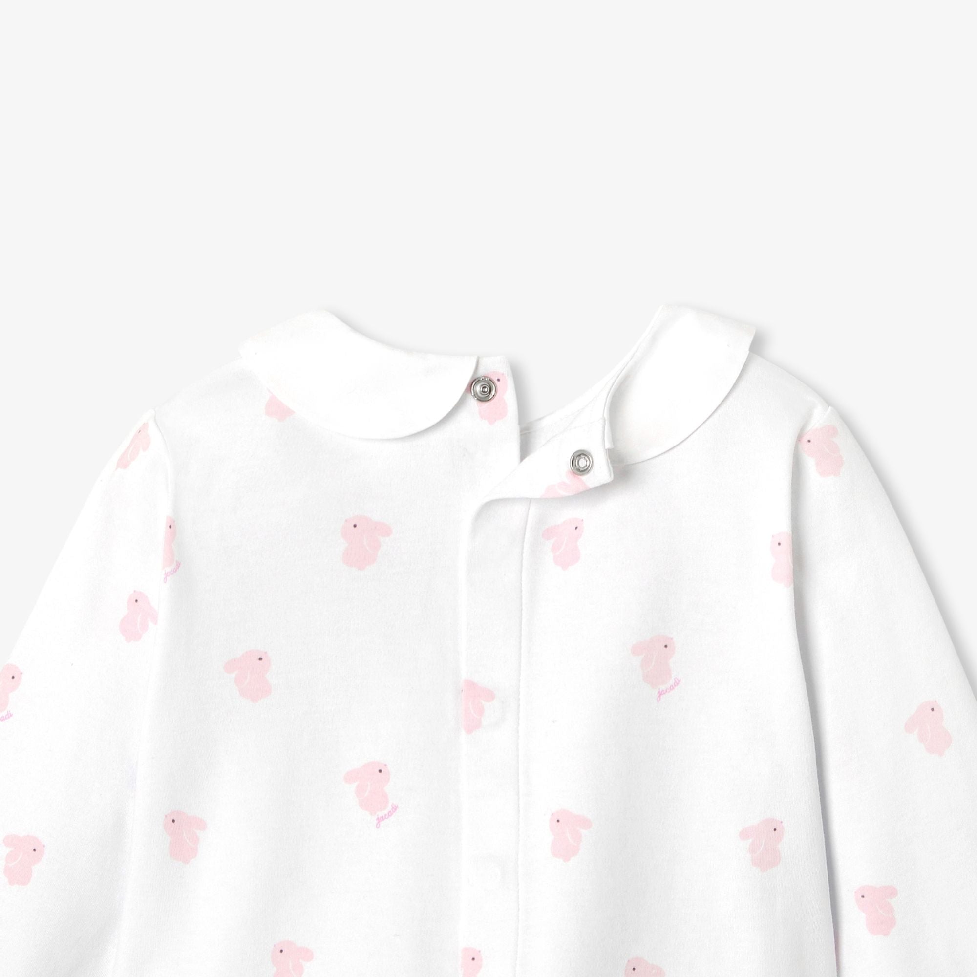 Baby girl interlock cotton pyjamas