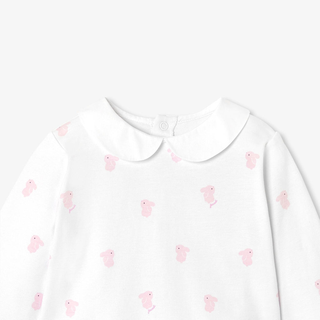 Baby girl interlock cotton pyjamas