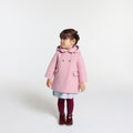 JC-NG051 Jacadi Baby Girl Wool Coat - Pink Mélange