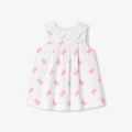 JC-NG108 - Jacadi Baby girl cotton piqué pinafore dress