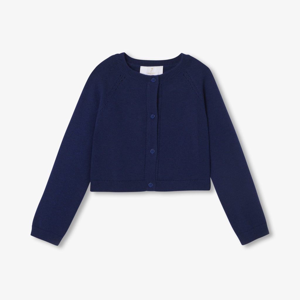 JC-TG111 - Jacadi Girl's cropped cardigan