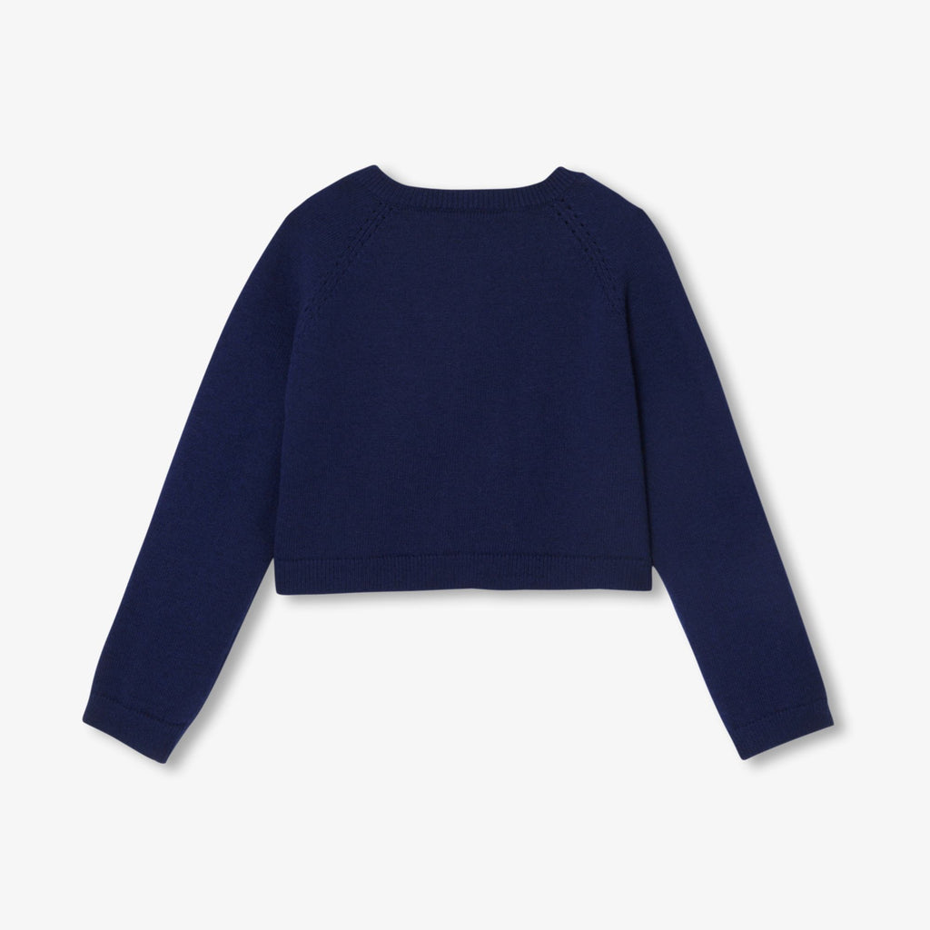 JC-TG111 - Jacadi Girl's cropped cardigan