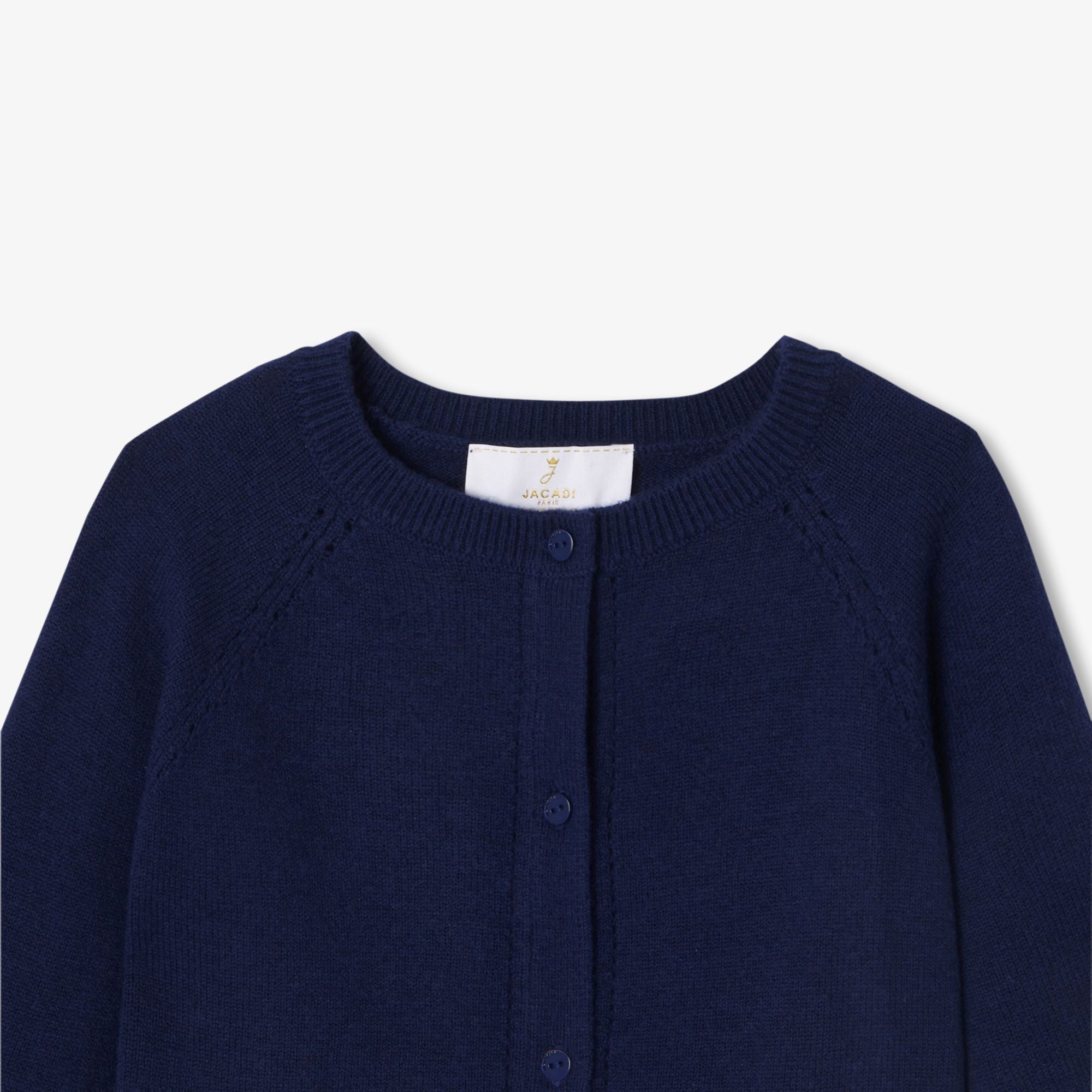 Short Cardigan Girl - Blu Scuro