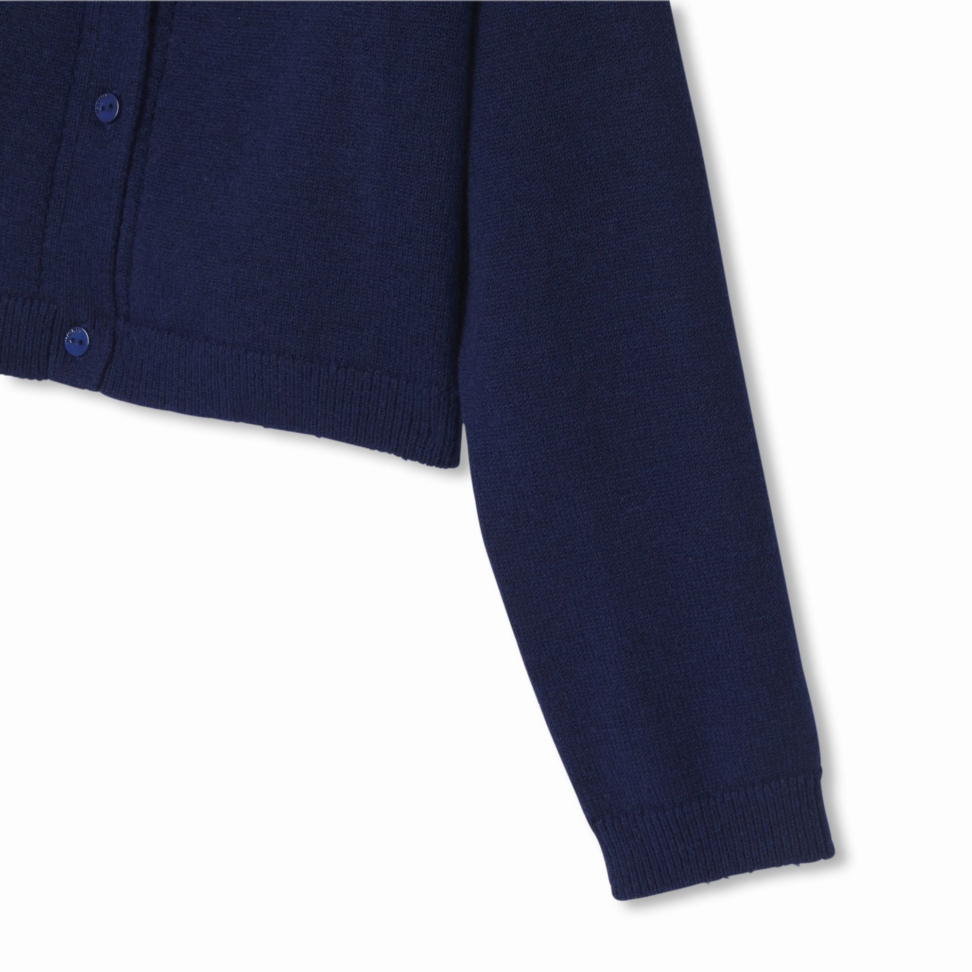 Short Cardigan Girl - Blu Scuro