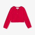 JC-TG095 - Jacadi Girl's cropped cardigan
