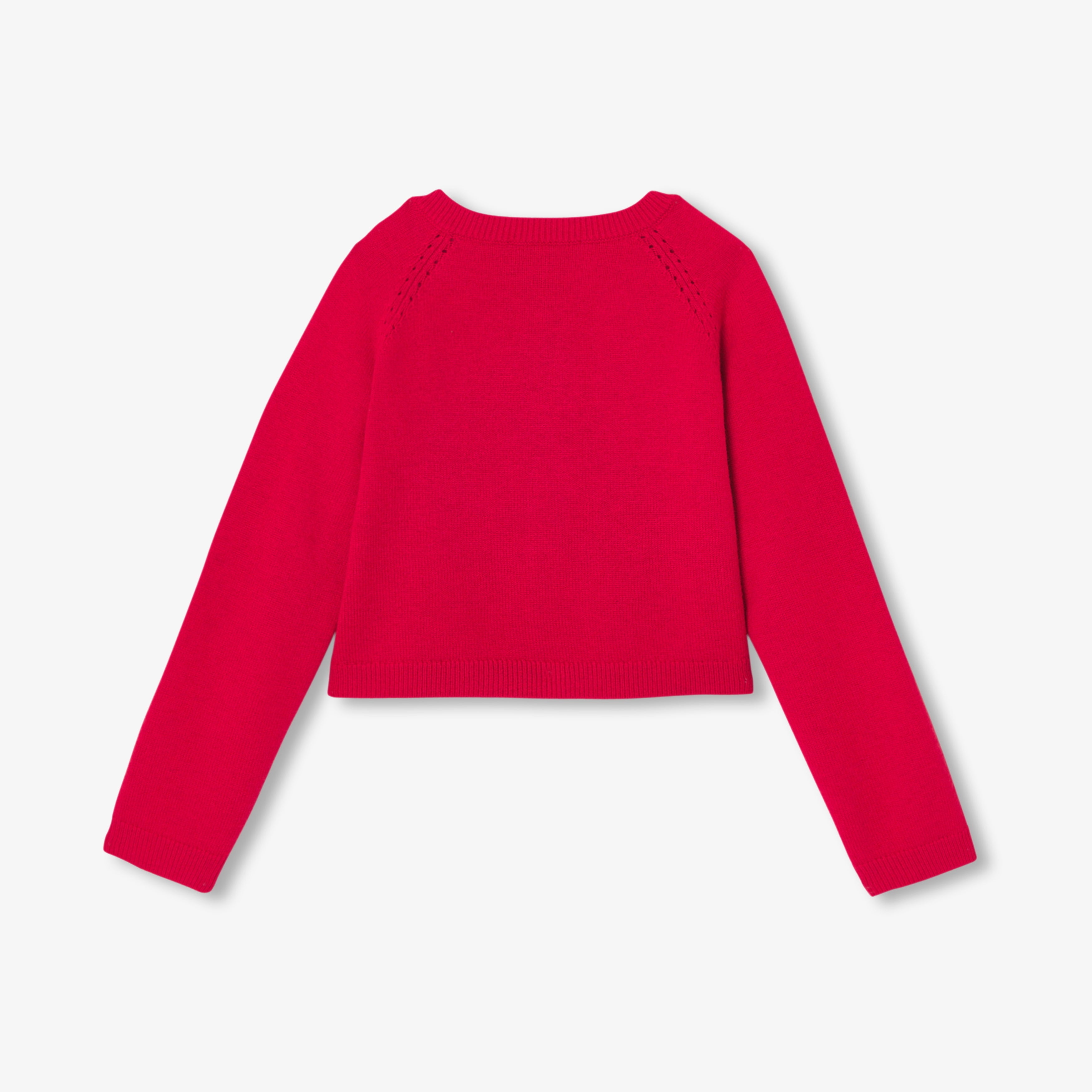 JC-TG095 - Jacadi Girl's cropped cardigan