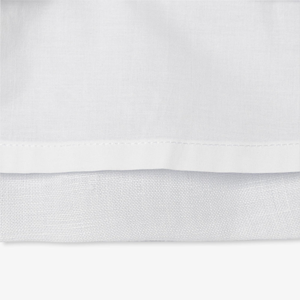 Dress in Linen Baby Girl - Grey/Multicolour