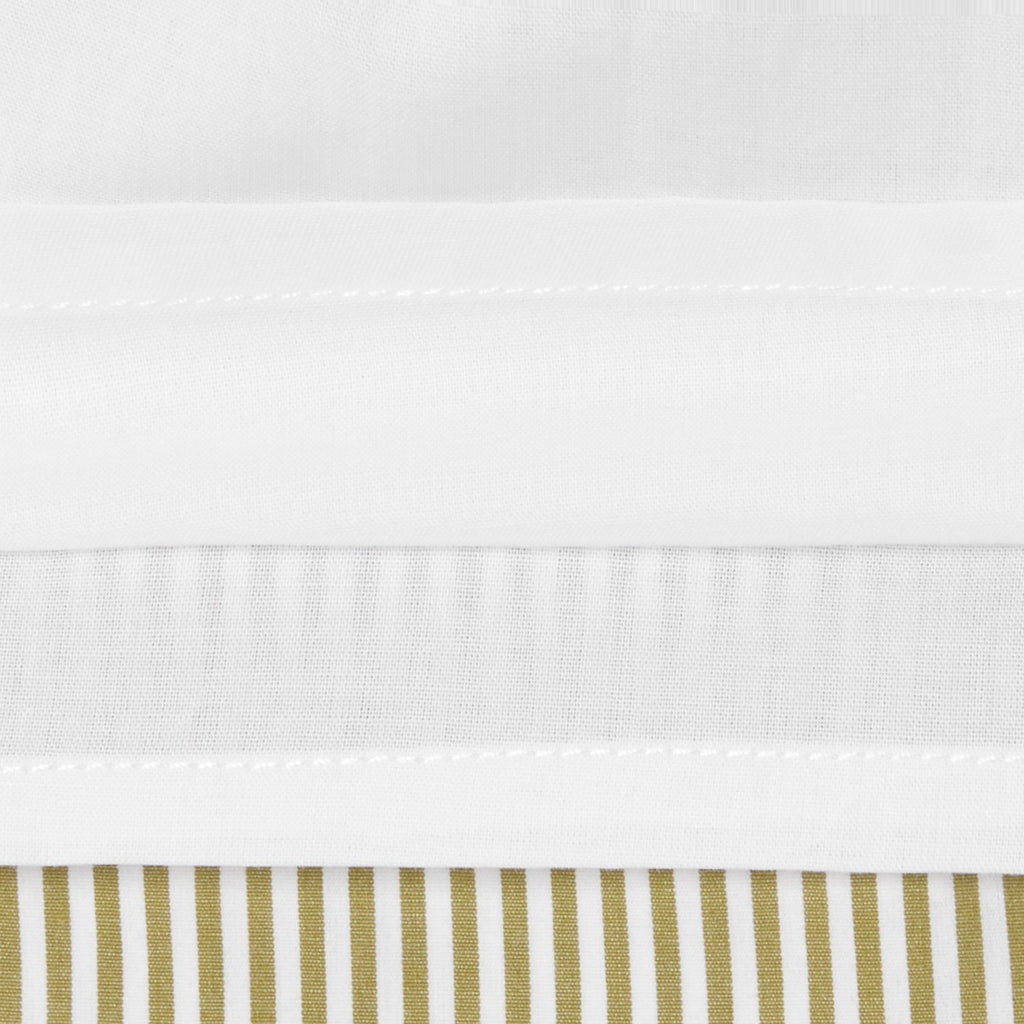 Baby girl dress in striped poplin