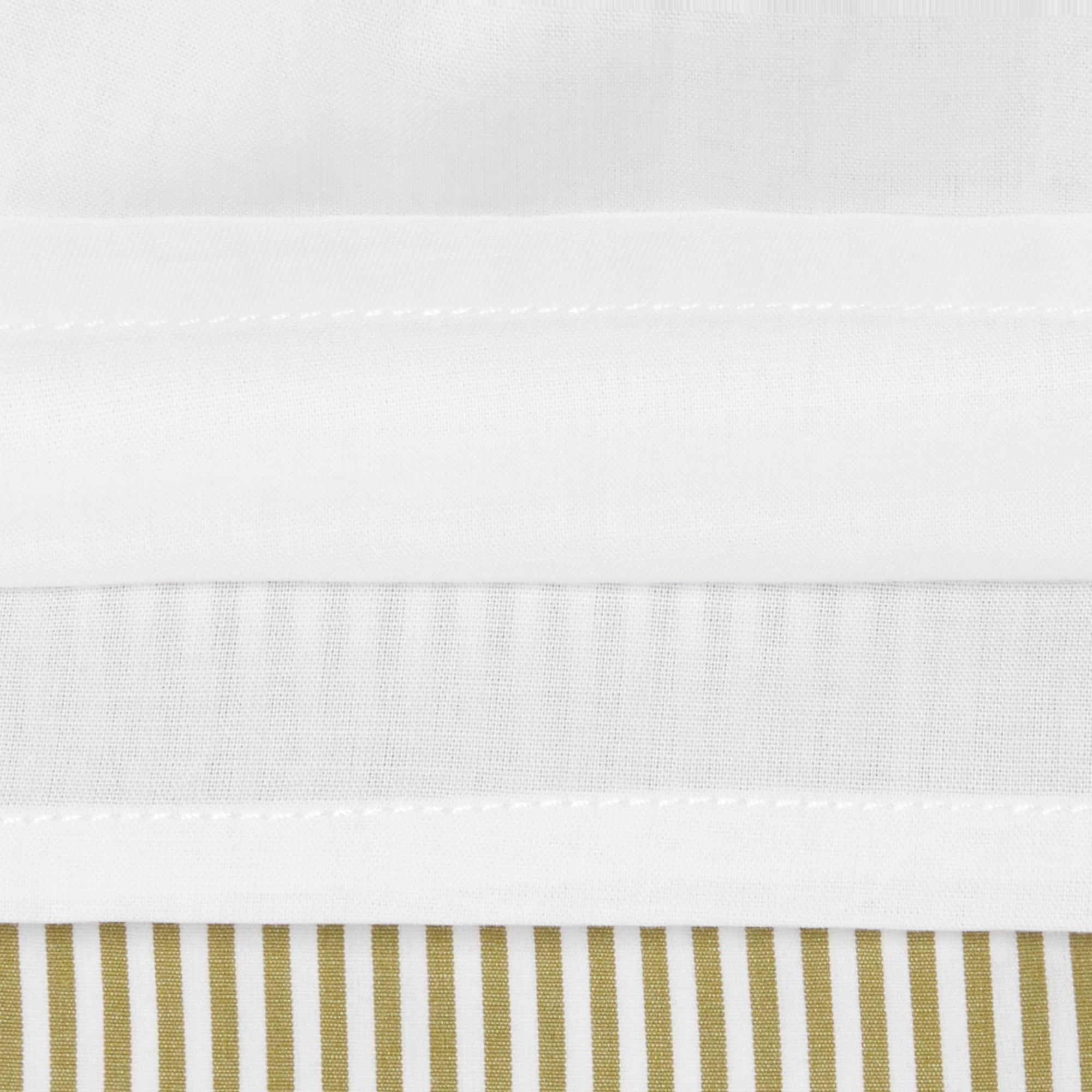 Baby girl dress in striped poplin