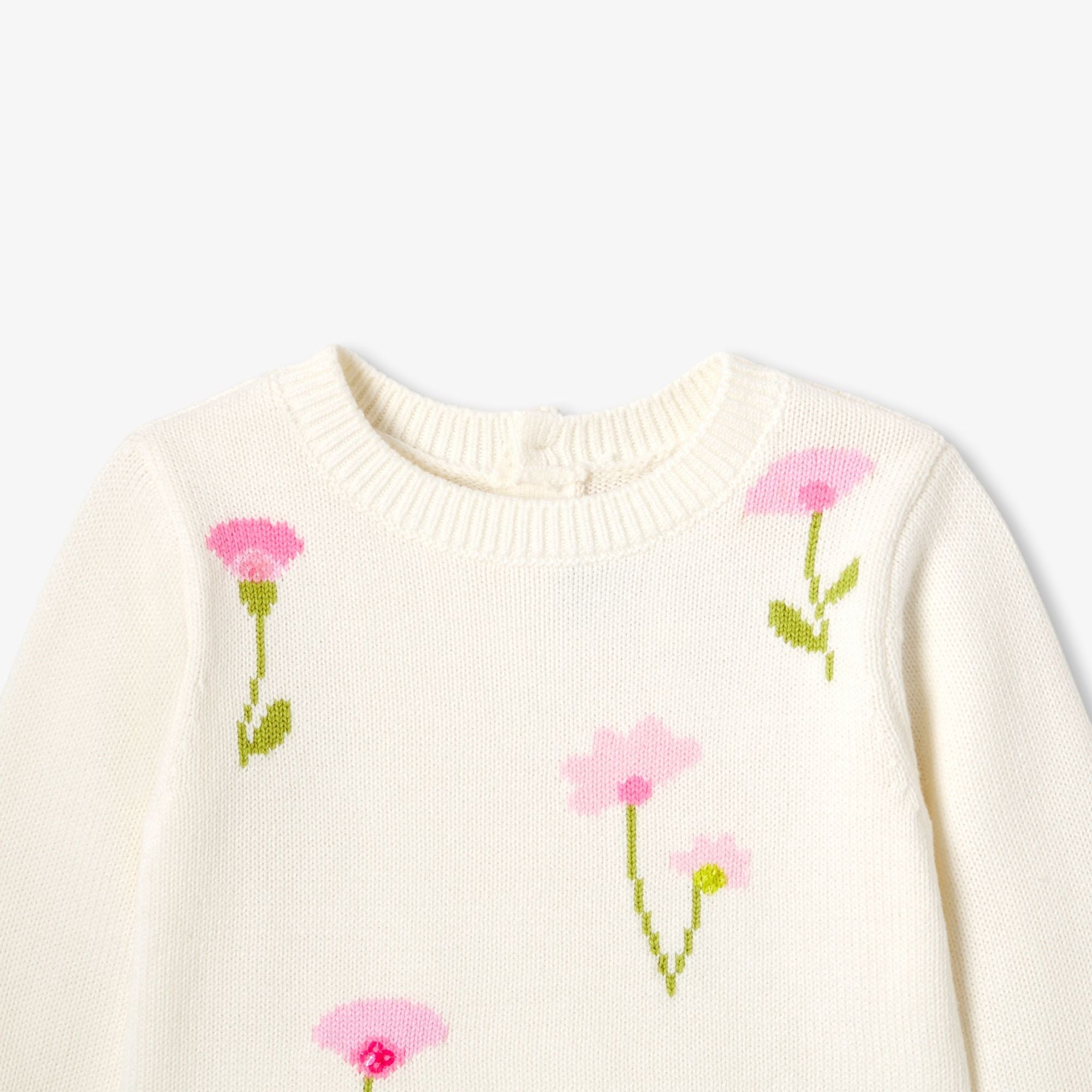 Baby girl jumper - Cream