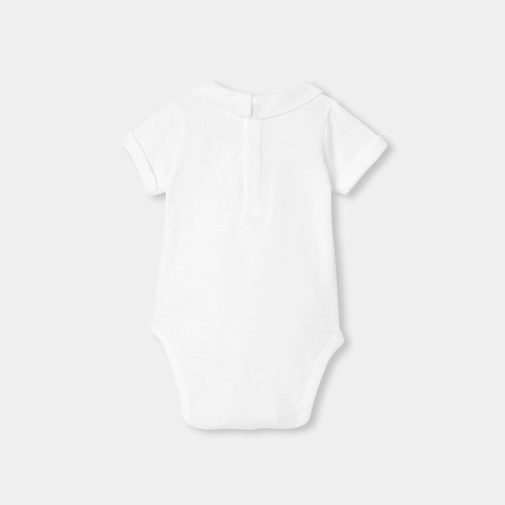 Short-sleeved Bodysuitsuit Baby Boy - Jacadi White