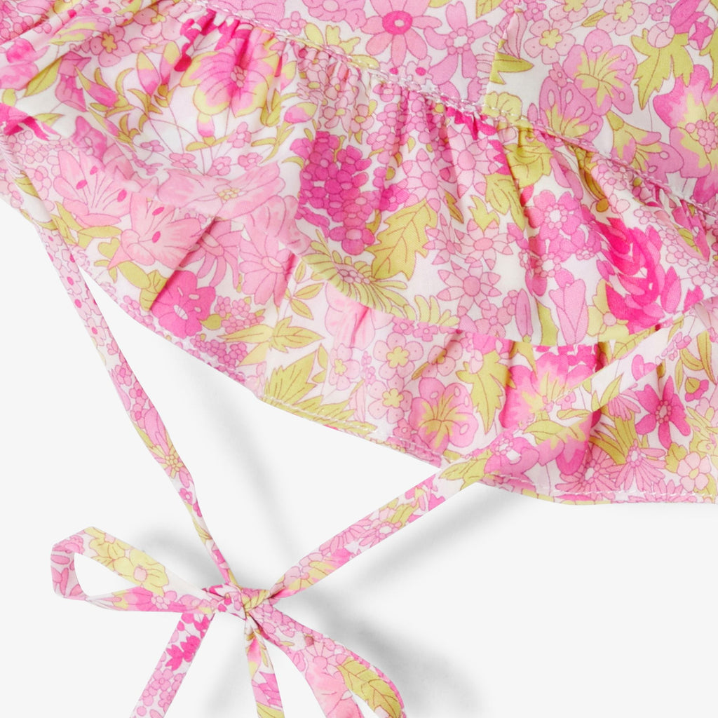 Baby girl Liberty fabric hat