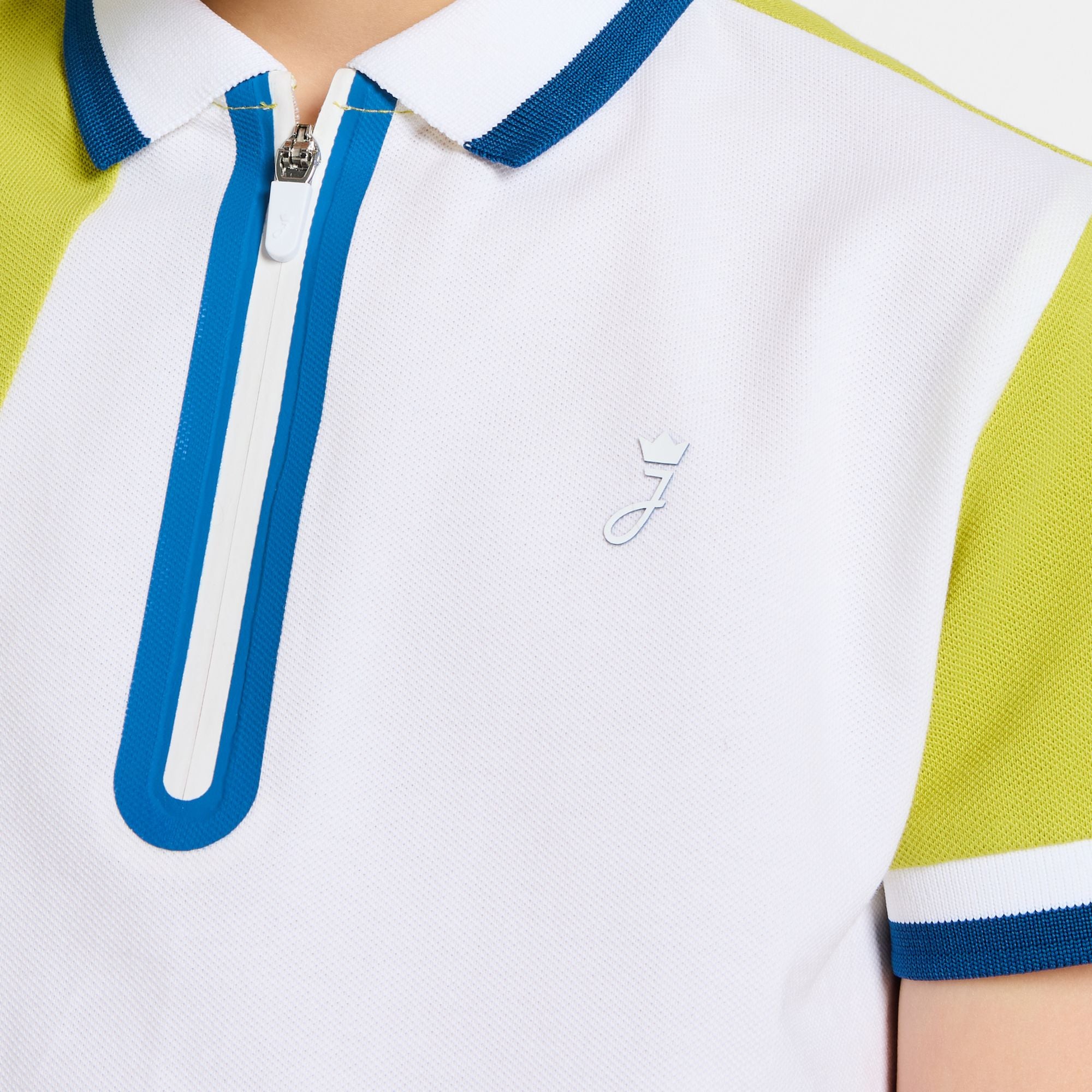 Boys' cotton piqué polo shirt shirt