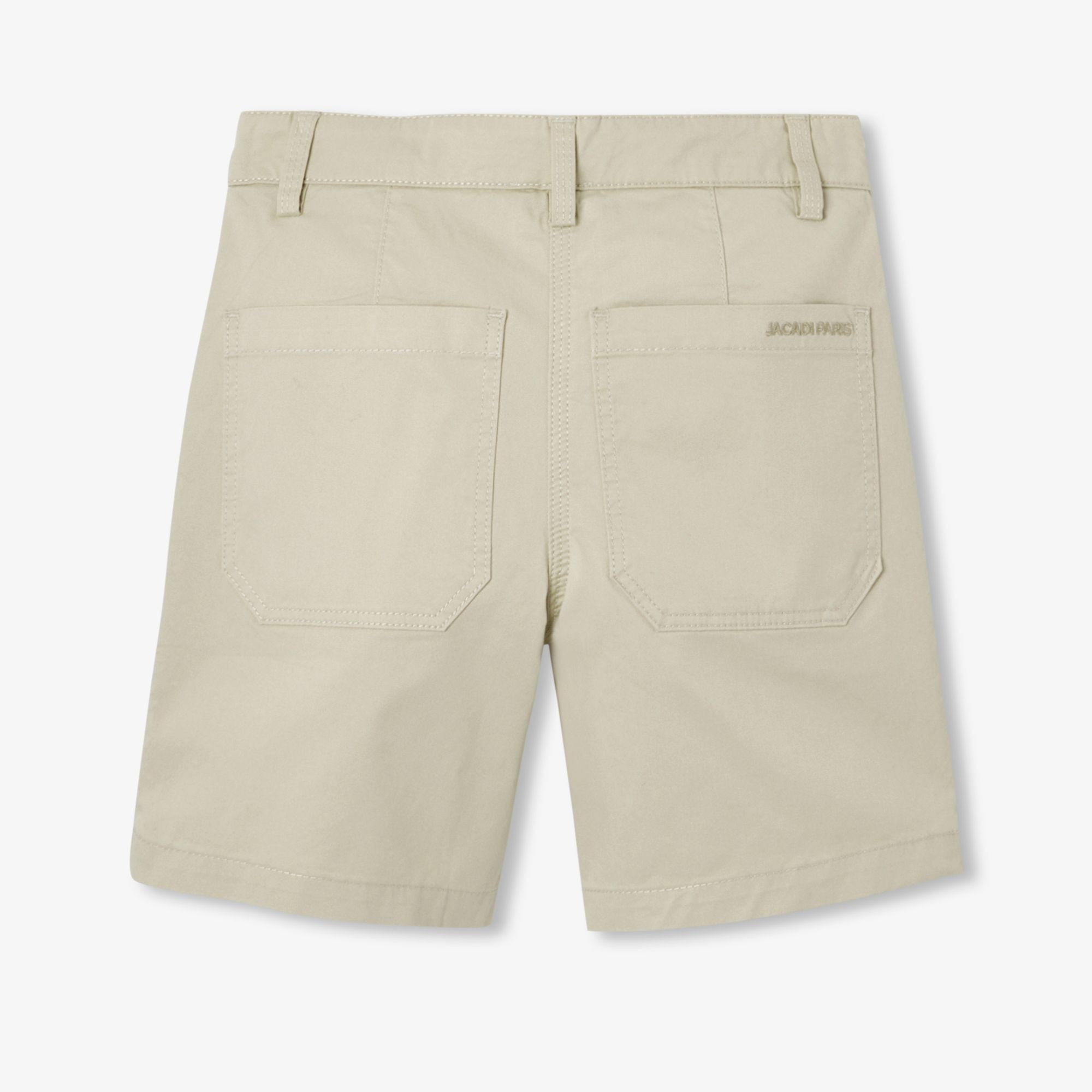 Boy lightweight twill Bermuda shorts