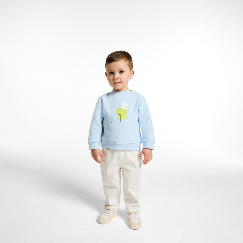 Baby boy sweatshirt - Cloud
