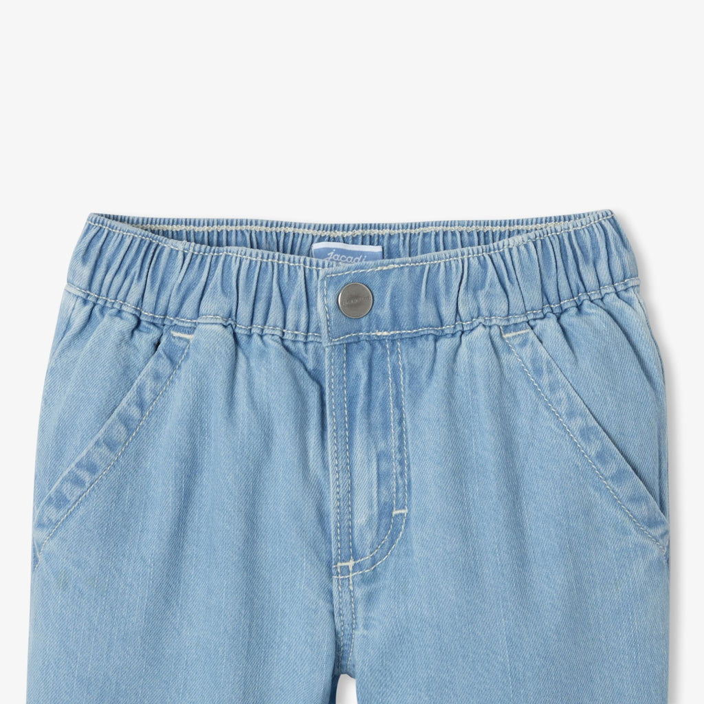 Baby boy cotton-lined jeans
