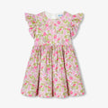 JC-TG147 - Jacadi Girls' Liberty fabric dress - Soft White/Multi