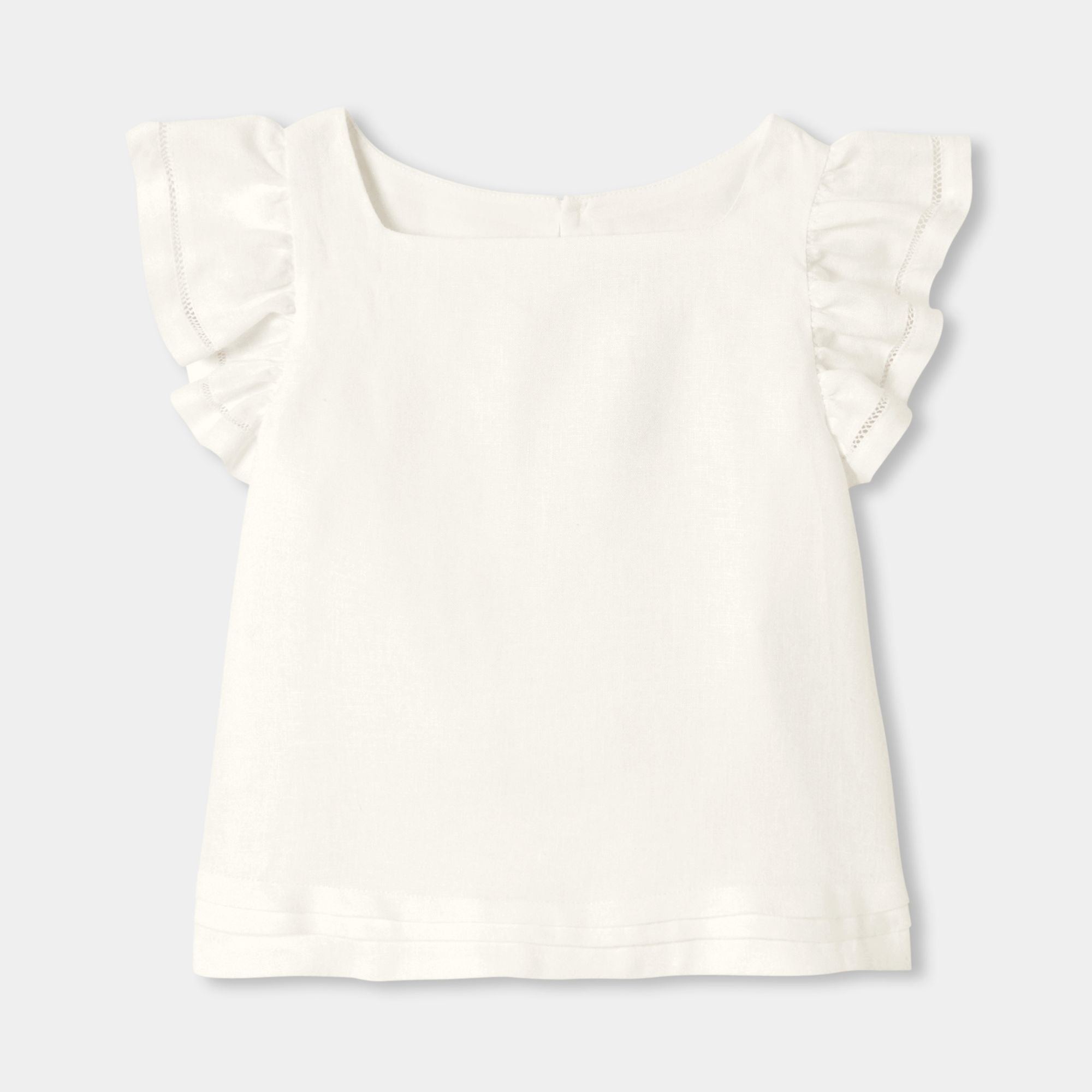 JC-TG106 - Jacadi Girl's linen top