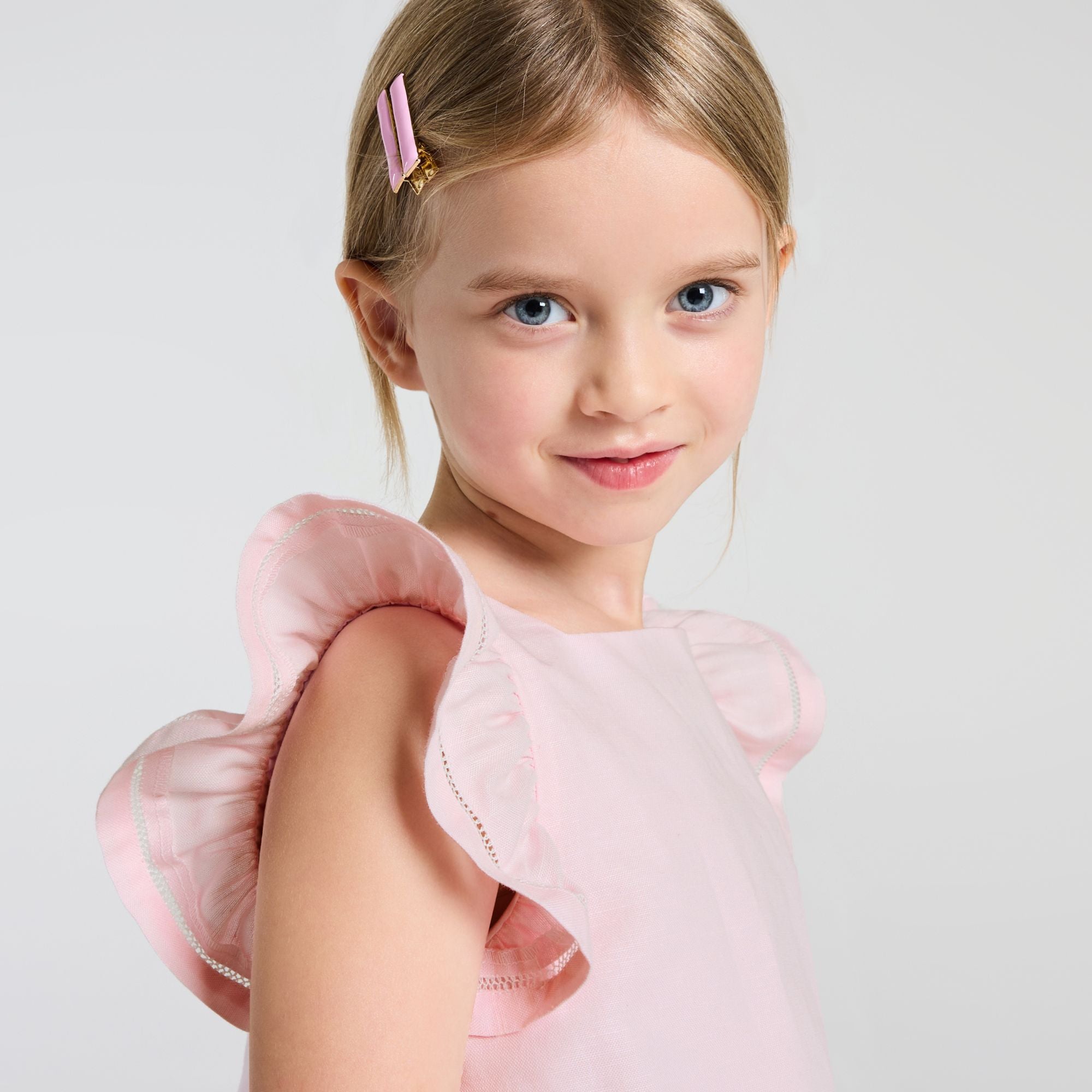 JC-TG136 - Jacadi Girl's linen top