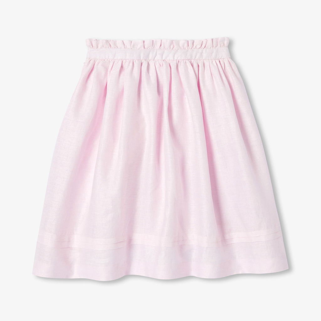Skirt in Linen Girl - Rosa Pallido Jacadi