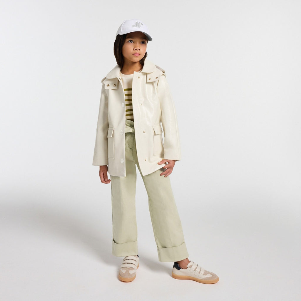 Impermeabile Girl - Cream