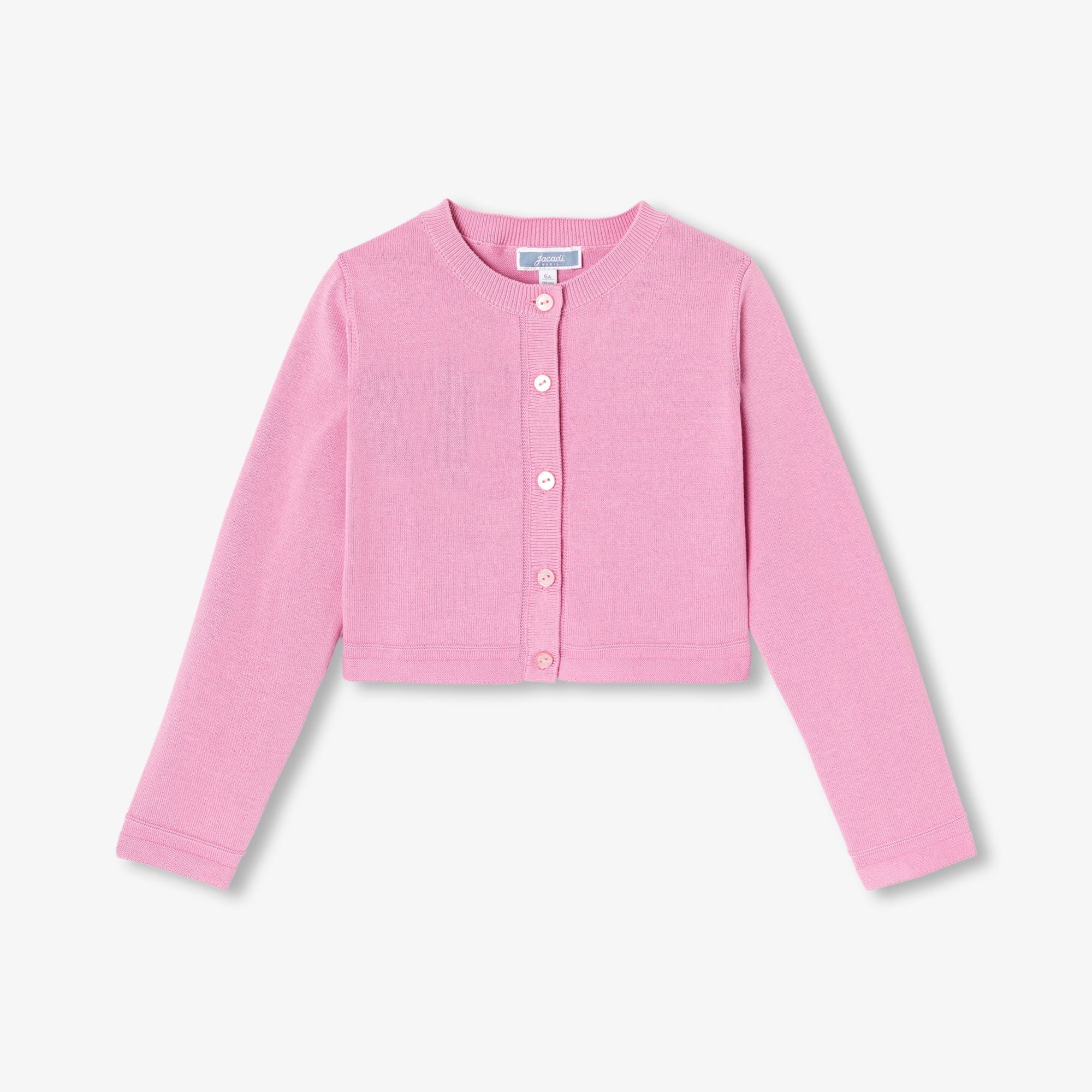 Cardigan in Jersey Girl - Lilas Clair