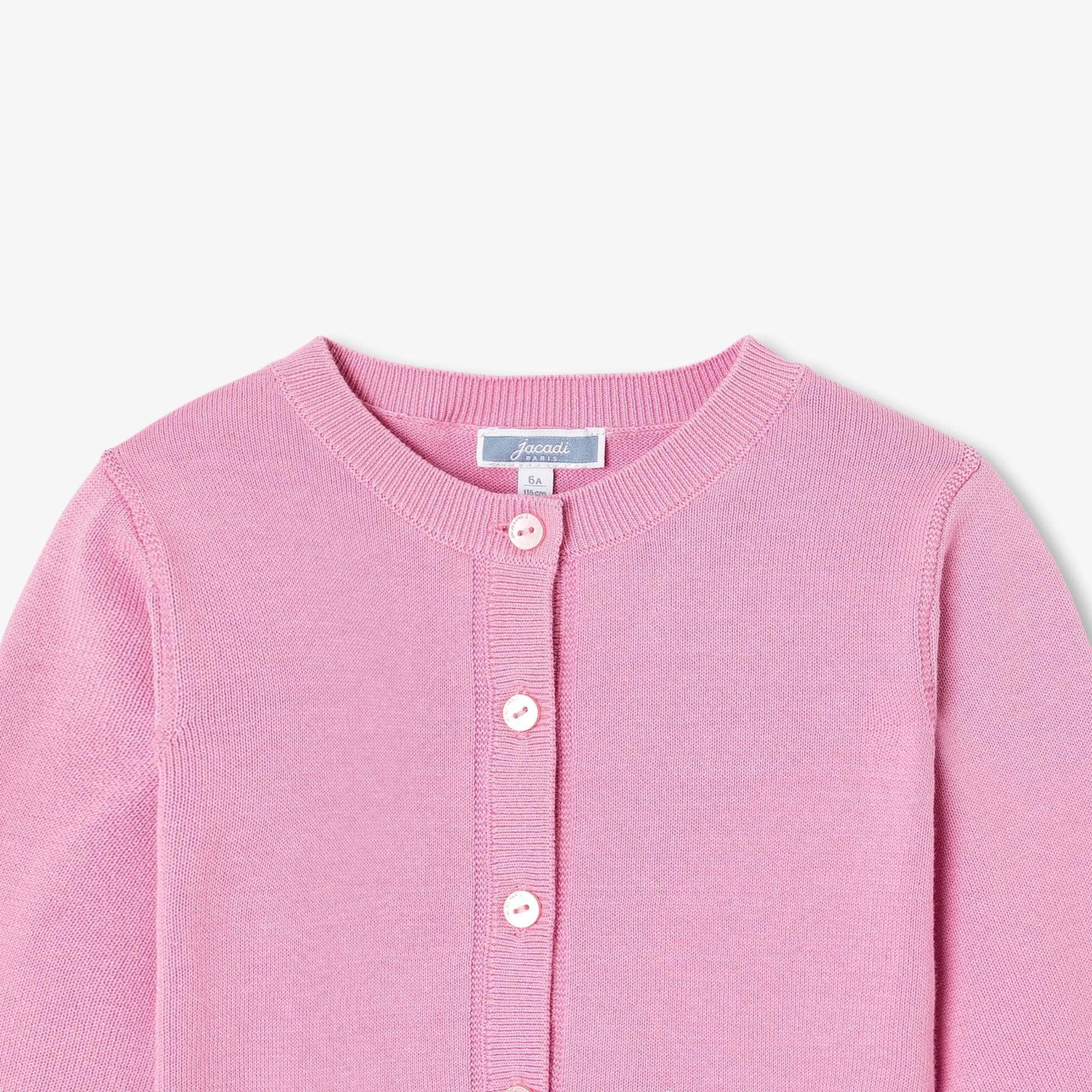 Cardigan in Jersey Girl - Lilas Clair