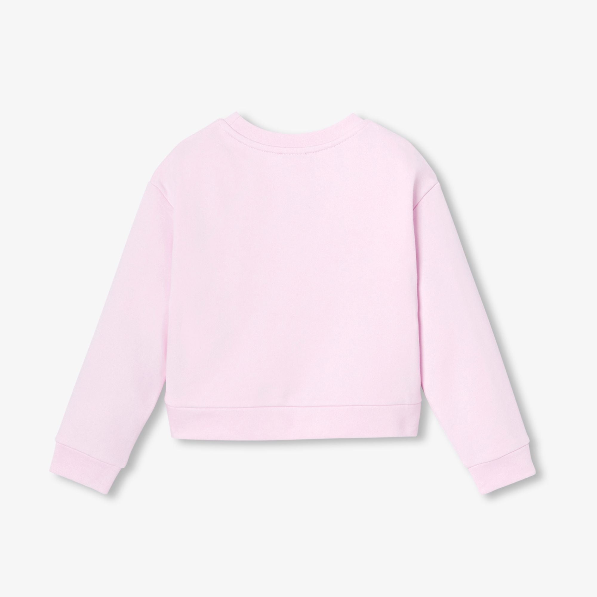 Girl long-sleeve puff-sleeve sweatshirt - Pink