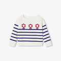 JC-NG112 - Jacadi Baby girl sailor-style cotton sweater